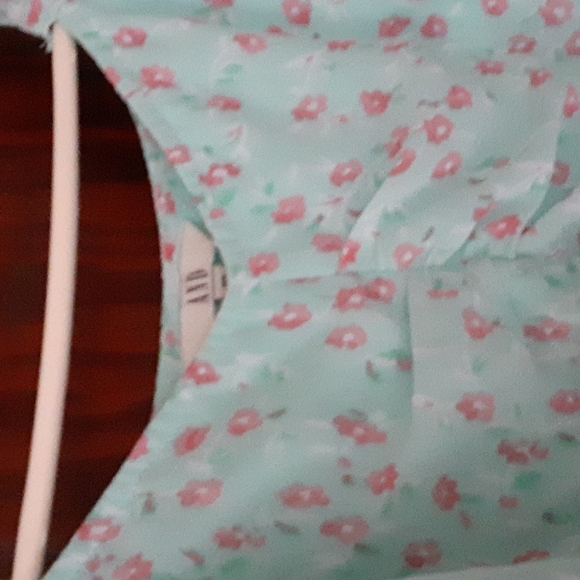 AND sz small multi tiered cottagecore midi/maxi length floral dress - Picture 2 of 6